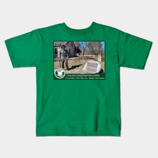 Civilian Conservation Corps Fort Abraham Lincoln Kids T-Shirt